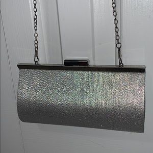 Silver clutch